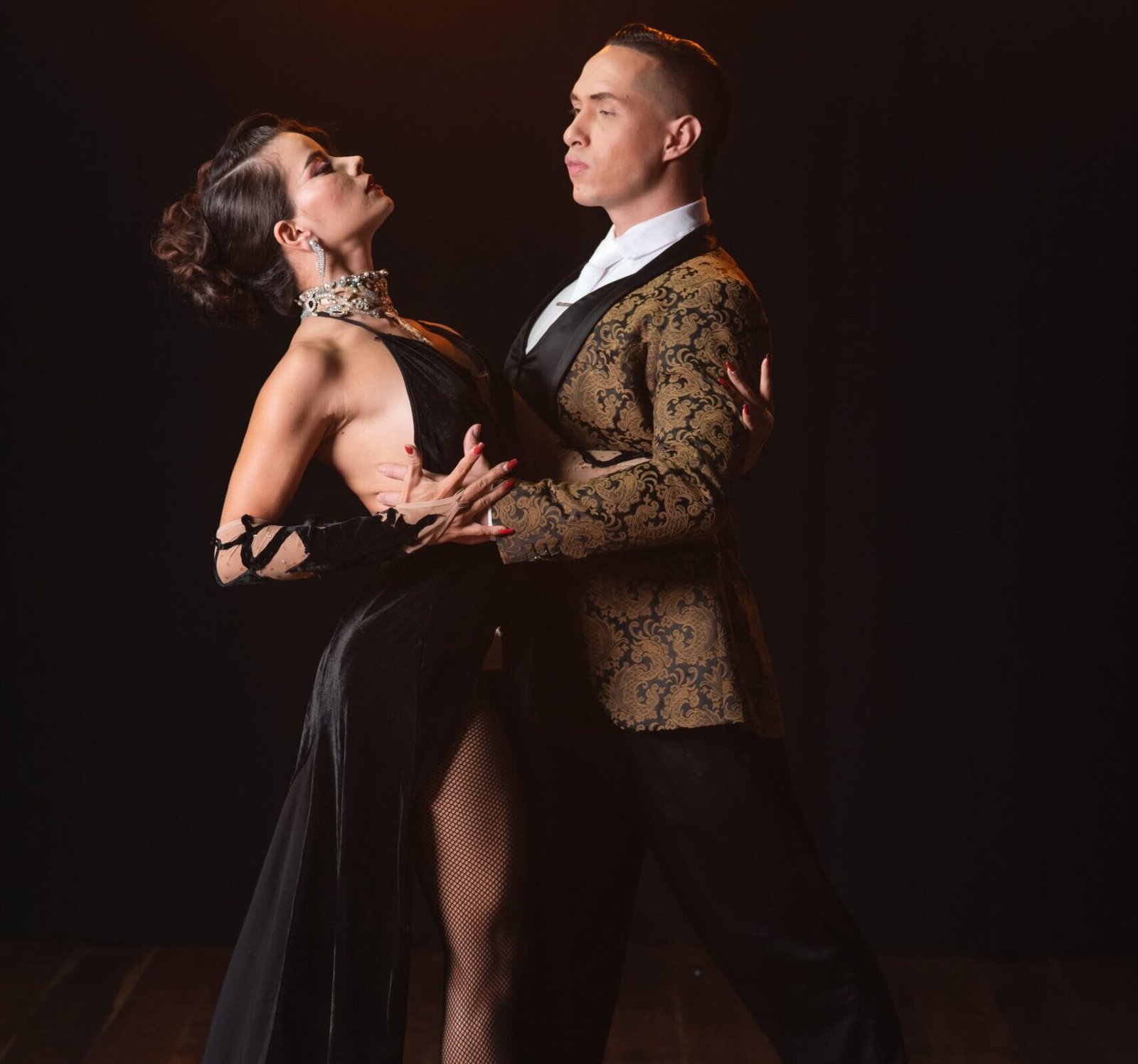 Evelin Herrera y Daniel Moscoso