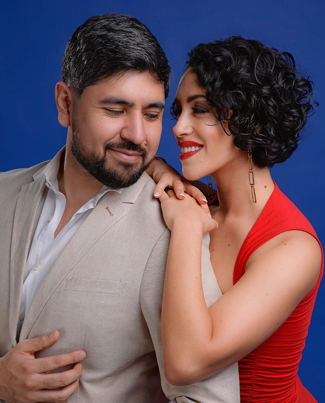Sebastián Jiménez y Raquel Makow